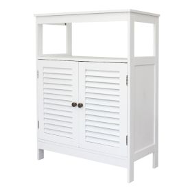Two-door Cabinet (Color: White)