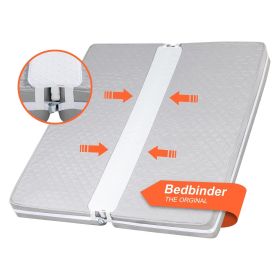 2-in-1 Bed Bridge Twin to King with Attached Sheet - Twin Bed Connector - Split King Gap Filer - Mattress Wedge Gap Filler - Twin to King Bed Con (Default: Default)